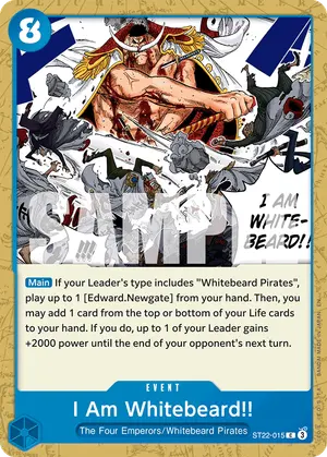 Carta I Am Whitebeard!! ST22-015