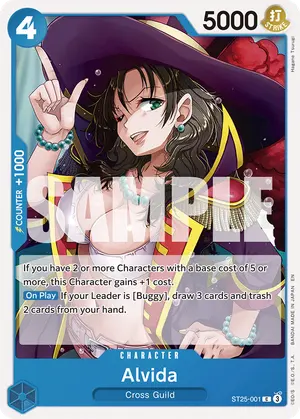 Carta Alvida ST25-001