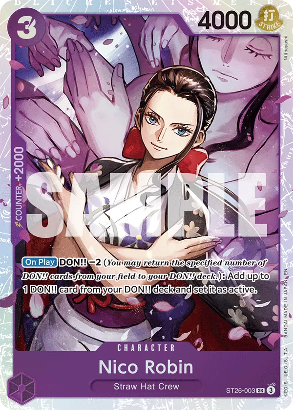 Carta Nico Robin ST26-003