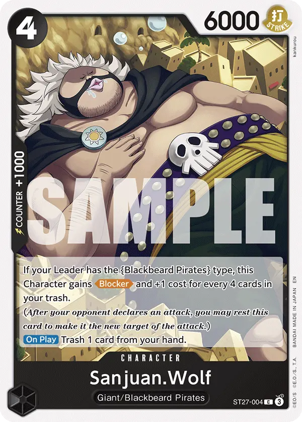 Sanjuan.Wolf ST27-004 card