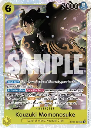 Carta Kouzuki Momonosuke ST28-004