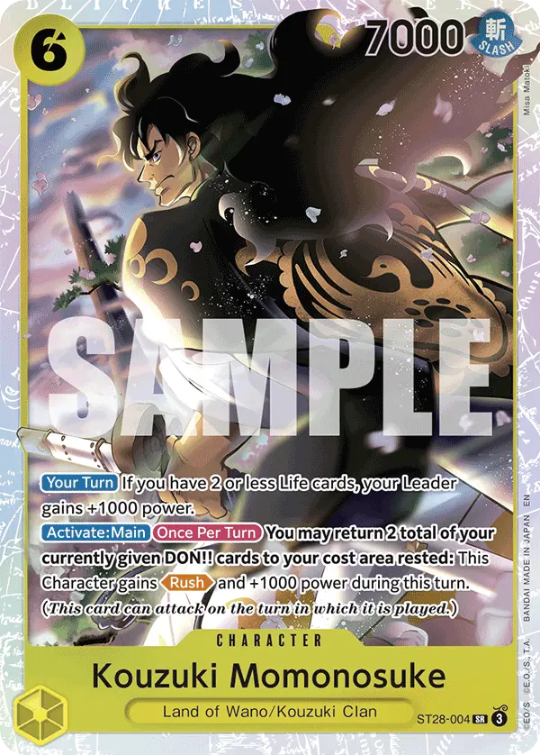 Carta Kouzuki Momonosuke ST28-004