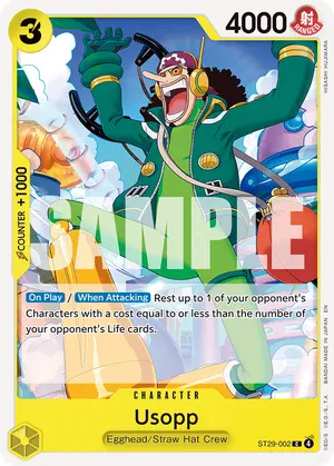 Carta Usopp ST29-002