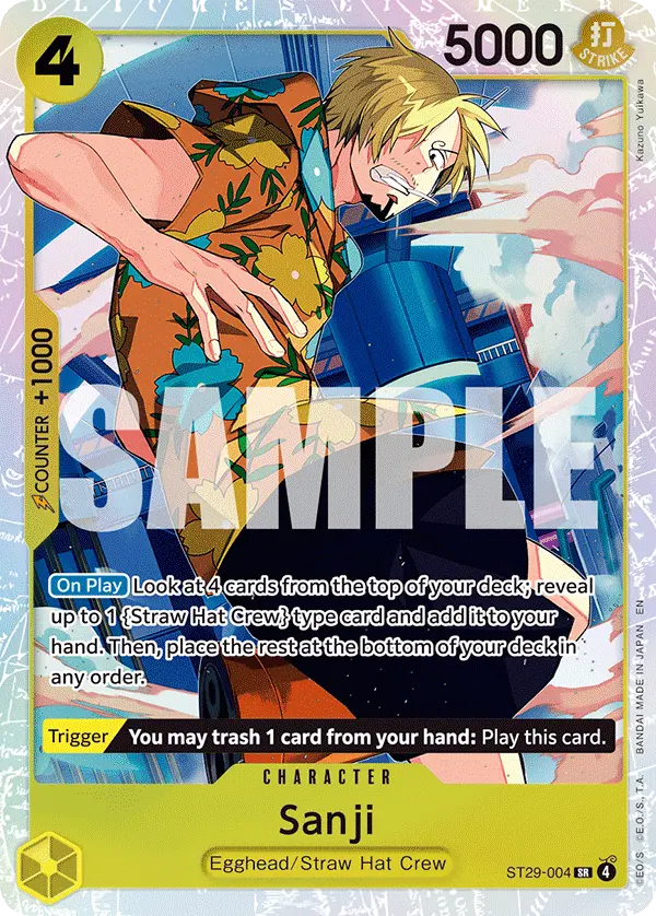 Carta Sanji ST29-004