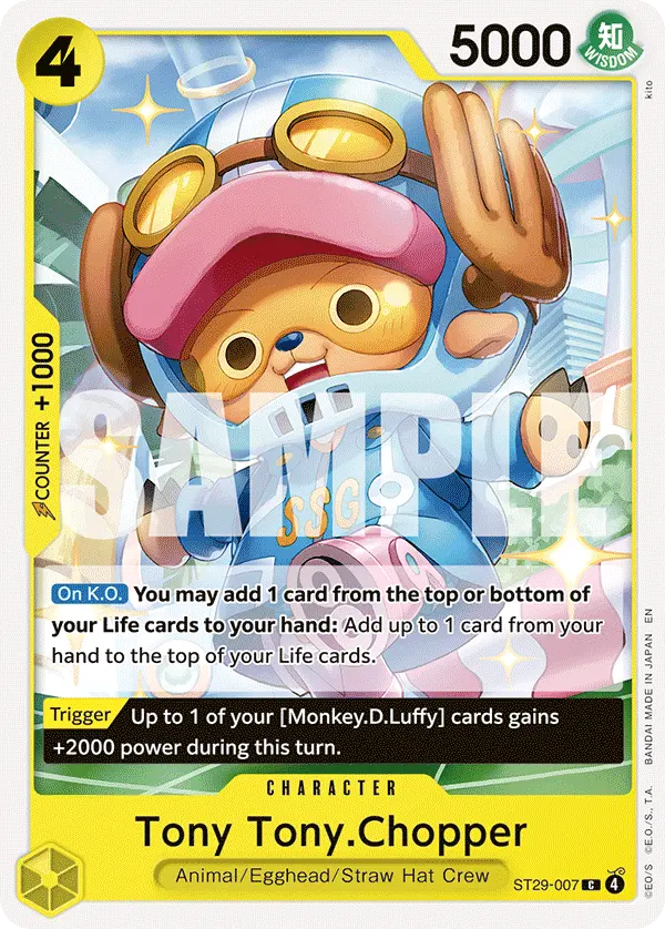 Carta Tony Tony.Chopper ST29-007
