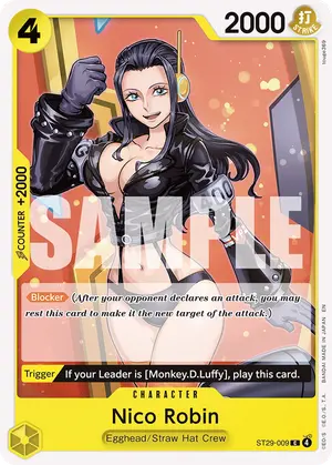 Carta Nico Robin ST29-009