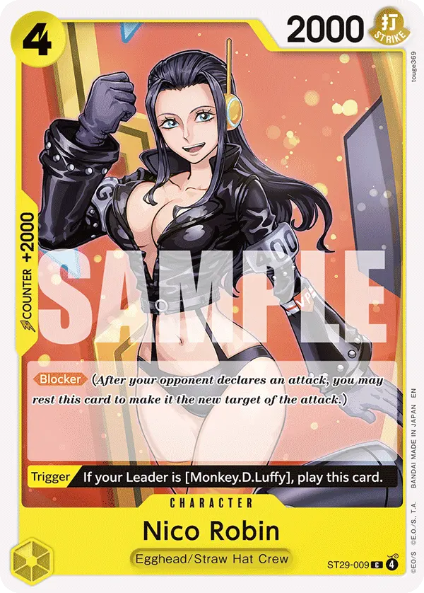 Carta Nico Robin ST29-009