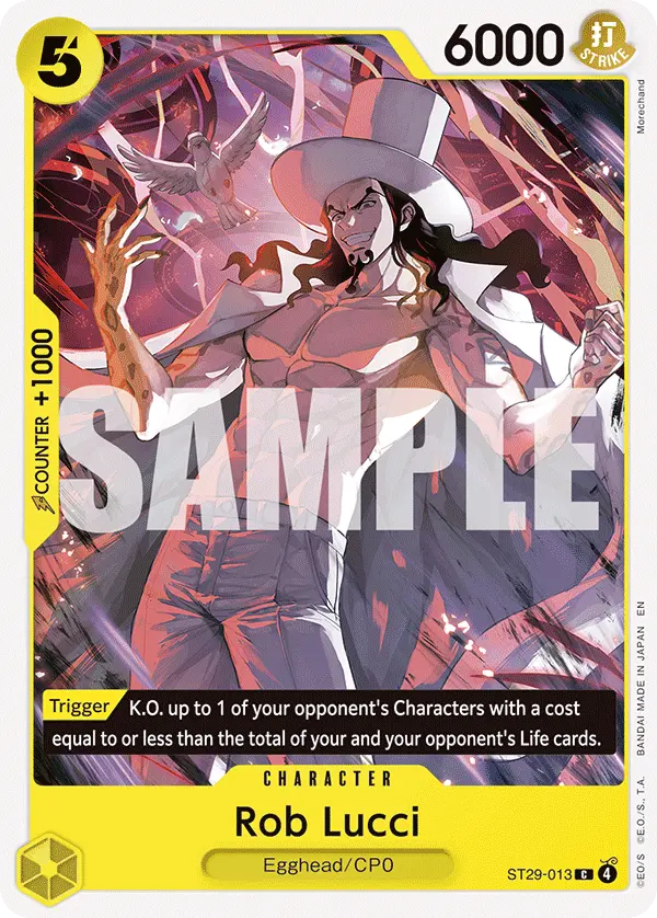 Carta Rob Lucci ST29-013