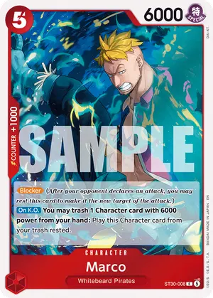 Carta Marco ST30-008