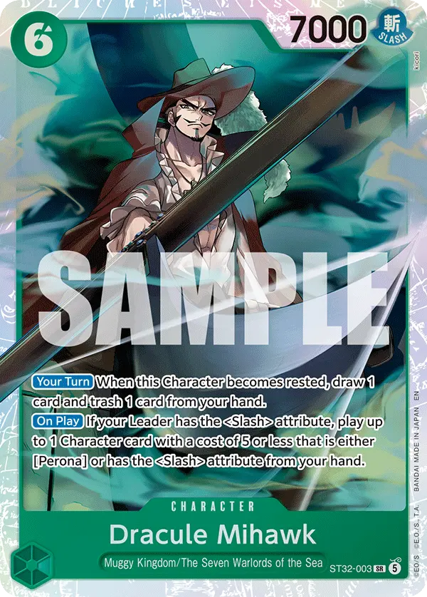 Carta Dracule Mihawk ST32-003