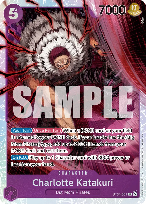 Carta Charlotte Katakuri ST34-001