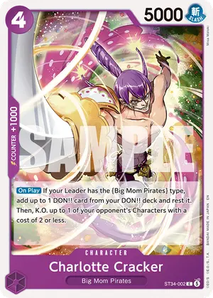 Carta Charlotte Cracker ST34-002