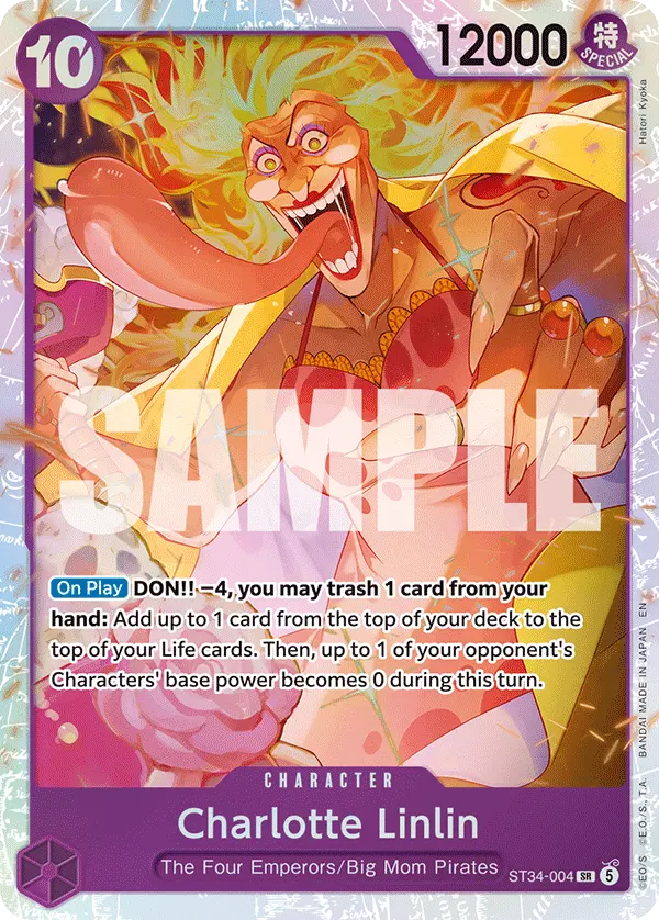 Carta Charlotte Linlin ST34-004