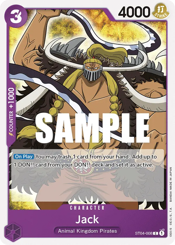 Jack ST04-008 card