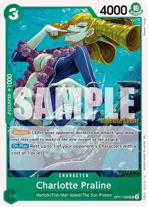 Carta Charlotte Praline OP11-029, versión Promo