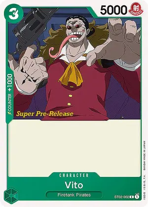Carta Vito ST02-002, versión Promo