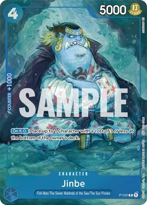 Carta Jinbe P-030, versión Promo