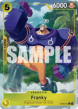 Carta Franky ST29-010, versión Arte alternativo
