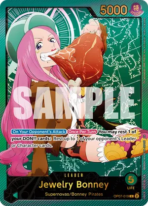 Carta Jewelry Bonney OP07-019, versión SP