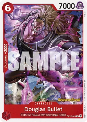 Carta Douglas Bullet OP12-010, versión Promo