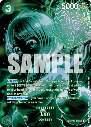 Carta Lim OP09-037, versión SP