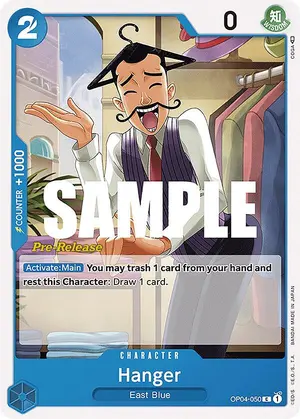 Carta Hanger OP04-050, versión Promo