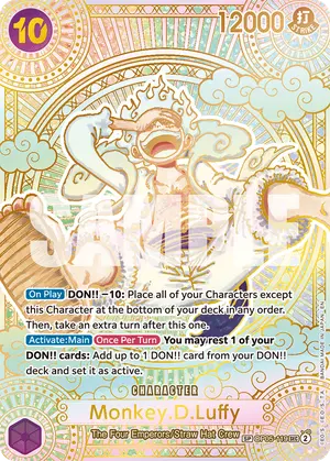 Carta Monkey.D.Luffy OP05-119, versión SP