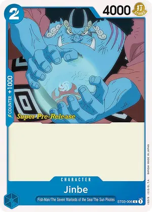 Carta Jinbe ST03-006, versión Promo
