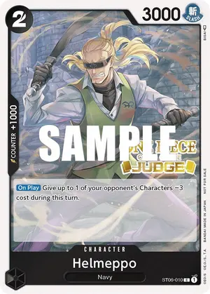 Carta Helmeppo ST06-010, versión Promo