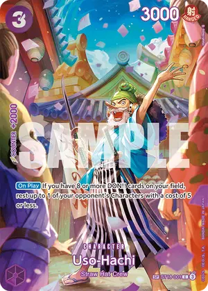 Carta Uso-Hachi ST18-001, versión SP