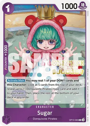 Carta Sugar OP10-065, versión Promo