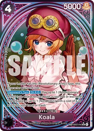 Carta Koala EB03-042, versión SP