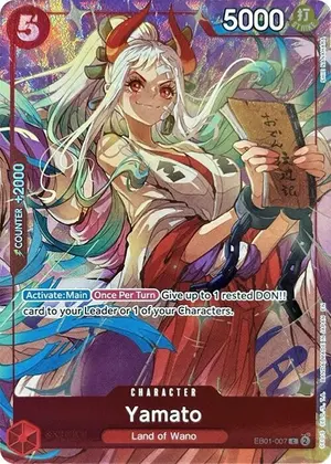 Carta Yamato EB01-007, versión Arte alternativo