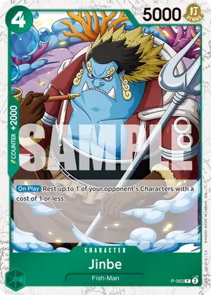Carta Jinbe P-063, versión Normal