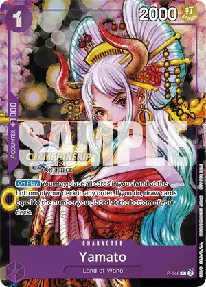 Carta Yamato P-046, versión Promo