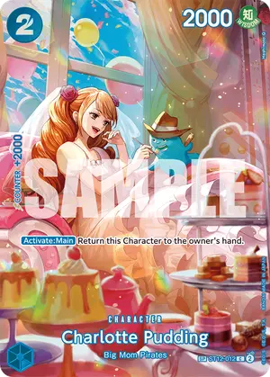 Carta Charlotte Pudding ST12-012, versión SP