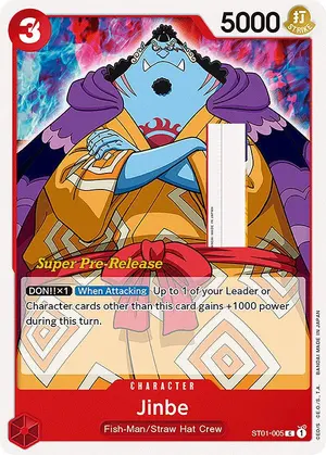 Carta Jinbe ST01-005, versión Promo