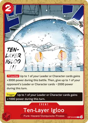Carta Ten-Layer Igloo OP10-018, versión Normal