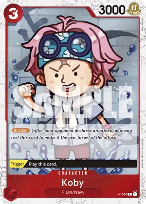 Carta Koby P-014, versión Normal