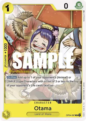 Carta Otama OP04-097, versión Promo