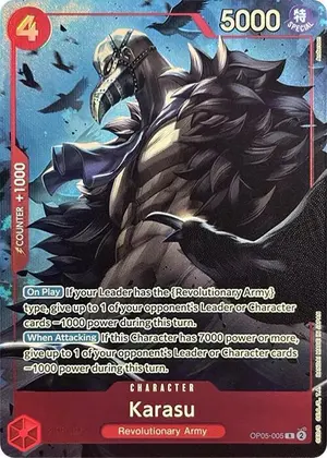 Carta Karasu OP05-005, versión Arte alternativo