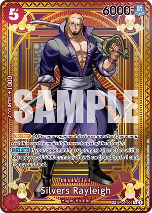 Carta Silvers Rayleigh OP09-005, versión SP