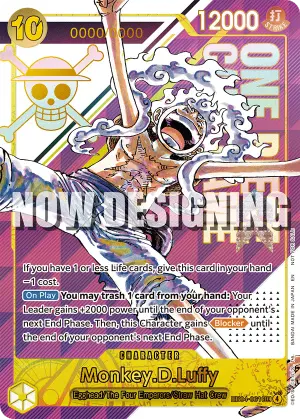Carta Monkey.D.Luffy EB04-061, versión Arte alternativo