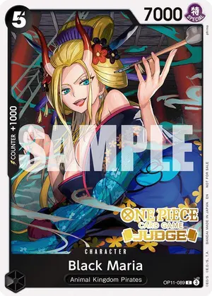 Carta Black Maria OP11-089, versión Promo