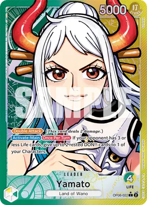 Carta Yamato OP06-022, versión Arte alternativo