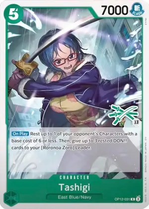 Carta Tashigi OP12-031, versión Normal