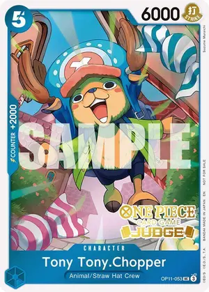 Carta Tony Tony.Chopper OP11-053, versión Promo