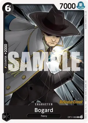 Carta Bogard OP11-093, versión Promo