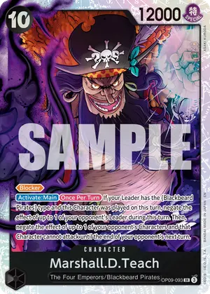 Carta Marshall.D.Teach OP09-093, versión Normal