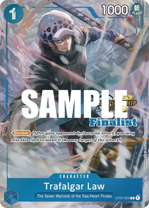 Carta Trafalgar Law ST03-008, versión Arte alternativo